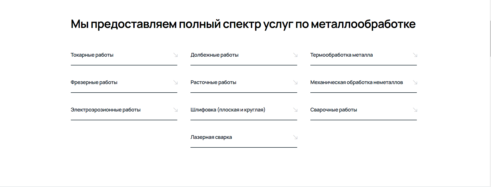 Металлообработка на заказ
